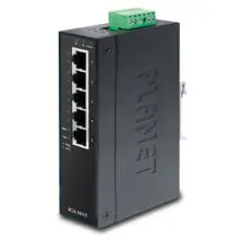 PL-IGS-501T Endüstriyel Tip Yönetilemeyen Switch (Industrial Unmanaged Switch) 5-Port 10/100/1000T-40~75 Derece C