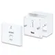 PL-WNAP-W2200UE Sıva Altı Kablosuz Erişim Noktası (In-Wall Wireless Access Point) 300Mbps 802.11n (300Mbps 802.11n) den Şarj Edilebilir (USB Charger) EU Tip, 802.3af/at (EU Type, 802.3af/at)