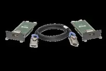 NG-AX742 24G/48G Stack Kit'i M5300 Serisi için<br>2 x AX742 modül, 1 x CX4 kablosu dahil