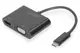 Assmann DA-70858 Digitus USB 3.1 (Gen. 1) (USB Tip C) - Hdmi + VGA Grafik Adaptörü