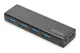 ED-85155 ednet 4 Port USB 3.0 Hub, siyah renk, güç adaptörlü, plastik