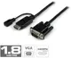 Dark Hdmi - Vga Aktif Dijital - Analog Dönüştürücü Güç Destekli Kablo