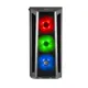 Cm Masterbox Mb520 Tempered Glass Rgb Led 3X120Mm Fanlı Akrilik Ön Panel Pencereli Midtower Kasa