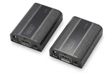 Ds-55204 Digitus Hdmi Sinyal Uzatma Cihazı, 1 X Alıcı (Receiver), 1 X Verici (Transmitter) Birim Dahil, Maksimum 60 Metre, Uhd 4K2K/60 Hz, Hdmi 2.0, Hdcp 2.2&Lt;Br&Gt;Digitus 4K Hdmi Extender Set, 4K/60Hz