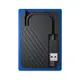 Wd My Passport Go 1Tb Black W/ Cobalt Wdbmcg0010Bbt-Wesn