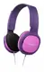Philips Shk2000Pk Kids. Kulak Üstü Pembe Mor Kulaklık