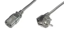 Bc-Pwr-Sch-C13-018 Beek Güç Kablosu, Schuko-C13, 1,8 Metre, 10A 250V, Siyah Renk, H05W F1.0X3 04+82