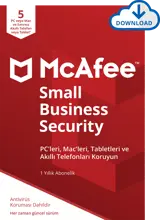 McAfee Small Business Security 05 Cihaz Windows&MacOS (Sınırsız mobil iOS ve Android)