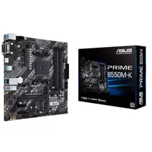 Asus Prime B550M-K AMD AM4 3.Nesil DDR4 VGA DVI HDMI Anakart