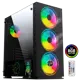 Gametech Galaxy Mesh Ve Led Panel 3*14cm 1*12cm Kumandalı Kasa