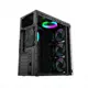 Gametech GT-003 4 Fanlı Kasa Ön Ve Yan Temperli Cam Kasa