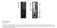 Dell Opti 3080 Sff N009O3080Sff_Ubu Core İ3-10100 8Gb 256Gb Ssd Integrated Ubuntu