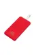 S-Link Ip-G19 10000Mah Powerbank Kırmızı 1 Usb Port 2 İn 1 Kablo