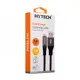Hytech Hy-X310 3A Iphone Lightning 1M,  Gri Şarj Kablosu