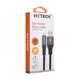 Hytech Hy-X410 3A Type-C 1M Gri Data+Şarj Kablosu