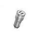 Hytech Hy-X68 3.1A 2 Usb Gri Metal Araç Şarj Cihazı
