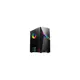 Izoly A3X Argb Cyberpunk Full Glass Gaming 500W Fan Kontrollü