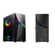 Izoly A3X Argb Cyberpunk Full Glass Gaming 500W Fan Kontrollü