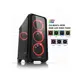 Zalman Z7 Neo 4X120Cm Rgb Fan Penc.Mıdı Kasa 500W