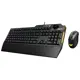 Asus Tuf Gaming Combo K1 Kablolu Usb Standart Siyah Rgb Gaming Q Klavye+Mouse