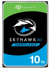 Seagate 10Tb Skyhawk AI 7200rpm 256mb Sata3 550tb-Y Rv 7-24 (ST10000VE001) Harddisk