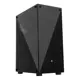 Frisby Fc-9290G Gaming Double Slım Rıng Temperlı 400W Sıyah