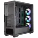 Cm Masterbox Mb511 650W 80+Bronze Tempered Glass 3X120Mm Argb Led Mesh Ön Panelli Midtower Kasa Mcb-B511D-Kgnb65-Stk