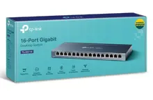 Tp-Link TL-SG116 16 Port 10-100-1000 Mbps Switch Çelik Kasa