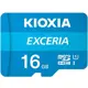 Kioxia 16Gb Micro Sdhc U1/C10 Uhs-1 Lmex1L016Gg2 Sd Adapter,100Mb/Sn