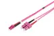 Digitus Dk-2532-01-4 Lc-Sc Fiber Optik Patch Cord Duplex Multimode Om4 50/125 1 Metre