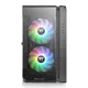 Thermaltake View 51 Tempered Glass Pencereli, 2X200Mm Argb Ledli Siyah Midtower Kasası Ca-1Q6-00M1Wn-00
