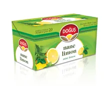 Doğuş Nane Limon Bitki Çayı Süzen Poşet 20x2gr(600.10.50.0020)