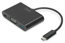 Assmann DA-70854 Usb 3.1 (Gen. 1) (Usb Tip C) Vga Grafik Adaptörü 1 X Usb Tip C Erkek (Bilgisayar Bağlantısı İçin)