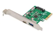 Assmann DS-30225 Usb 3.1 Pcı Express Kart, 2 X Harici Usb 3.1 Port, 1 X Usb-C™ Yuva, 1 X Usb-A Yuva, Maksimum 10Gb/S
