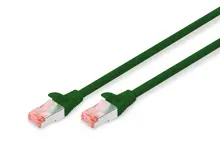 Assmann DK-1644-005/G Digitus Cat.6 Patch Kablo, S-Ftp, Halogenfree, Awg 27/7, 0.5 Metre, Yeşil Renk