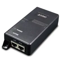Planet Pl-Poe-172 Tek Port'Lu 10/100/1000Mbps Ultra Poe Enjektör(60 Watt) , Dahili Güce Sahip, 802.3At Poe Uyumlu&Lt;Br&Gt;Single Port 10/100/1000Mbps Ultra Poe Injector (60 Watts) - W/İnternal Power, 802.3At Poe Compatible