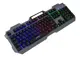 Everest Kb-197 Tıtanıo Q Türkçe Usb Gaming Aydınlatmalı Metal Yüzey Klavye
