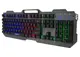 Everest Kb-197 Tıtanıo Q Türkçe Usb Gaming Aydınlatmalı Metal Yüzey Klavye