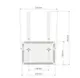 Keenetic Kn-2310-01En Hero 4G Ac1300 5Port Mesh Lte Modem Router