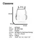 Classone Bp-Wtx106 Çan Sırt Çantası 15.6 İnç Uyumlu Pempe