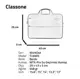 Classone Tl6005 15.6 İnch Laptop,Notebook Çantası -Bordo