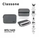 Classone Wsl1403 13-14 İnch Uyumlu Macbook Tablet Taşıma Çantası-Gri