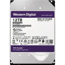 Wd 12 Tb Wd121Purp 3.5 Purple Sata3 72000Rpm 256Mb 7/24 Güvenlik Hdd