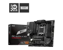 Msı Pro B650M-A Wıfı Am5 Ddr5 6400Mhz(Oc) Usb3.2 2.5G Lan Wıfı 6E Anakart