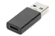 Digitus AK-300524-000-S USB Type-C Adapter Type A to C M/F 3A, 5GB, 3.0 Version Black