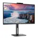 23.8 Aoc 24V5Cw/Bk Ips 1Ms 75Mhz 1Xhdmı 1Xdp Usb Type-C Fhd 1920X1080 Hoparlör Webcam Freesync Pıvot Vesa Siyah 