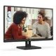 27 Aoc 27E3Um/Bk 4Ms 75Mhz 1Xvga 1Xhdmı 1Xdp Fhd 1920X1080 Usb3.2 Hoparlör Çerçevesiz Düşük Mavı Işık Vesa Siyah