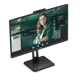27 Aoc Q27P3Qw Ips 4Ms 75Hz 2Xhdmı 1Xdp Qhd 2560X1440 Usb3.2 Hoparlör Webcam Çerçevesiz Pıvot Vesa Siyah 