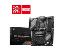 Msı B650 Gamıng Plus Wıfı Am5 Ddr5 Ses Glan Dp/Hdmı Sata3 Usb3.2 Atx