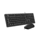 A4 Tech Kk-3330 Q Usb Mm Kablolu Klavye Mouse Set
